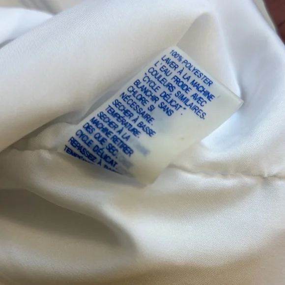 Peter Nygard Sz 14 Sleeveless Blazer Vest slit back & still stitched pockets! - Picture 11 of 13